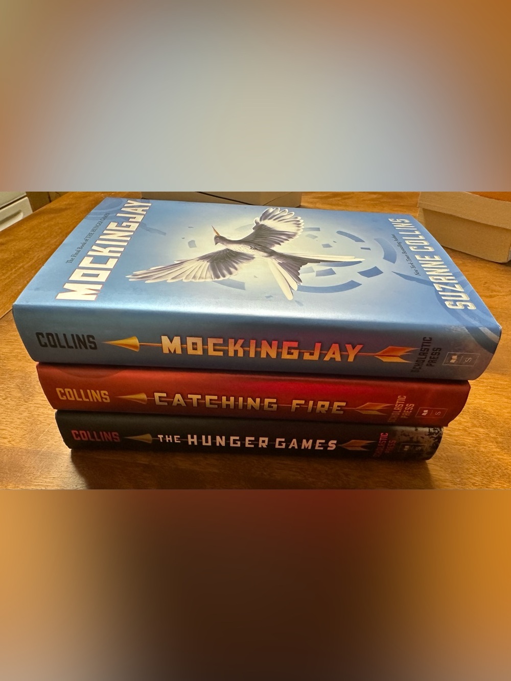The Hunger Games, Catching Fire, and Mockingjay Novels By Suzanne Collins - Picture 7 of 8